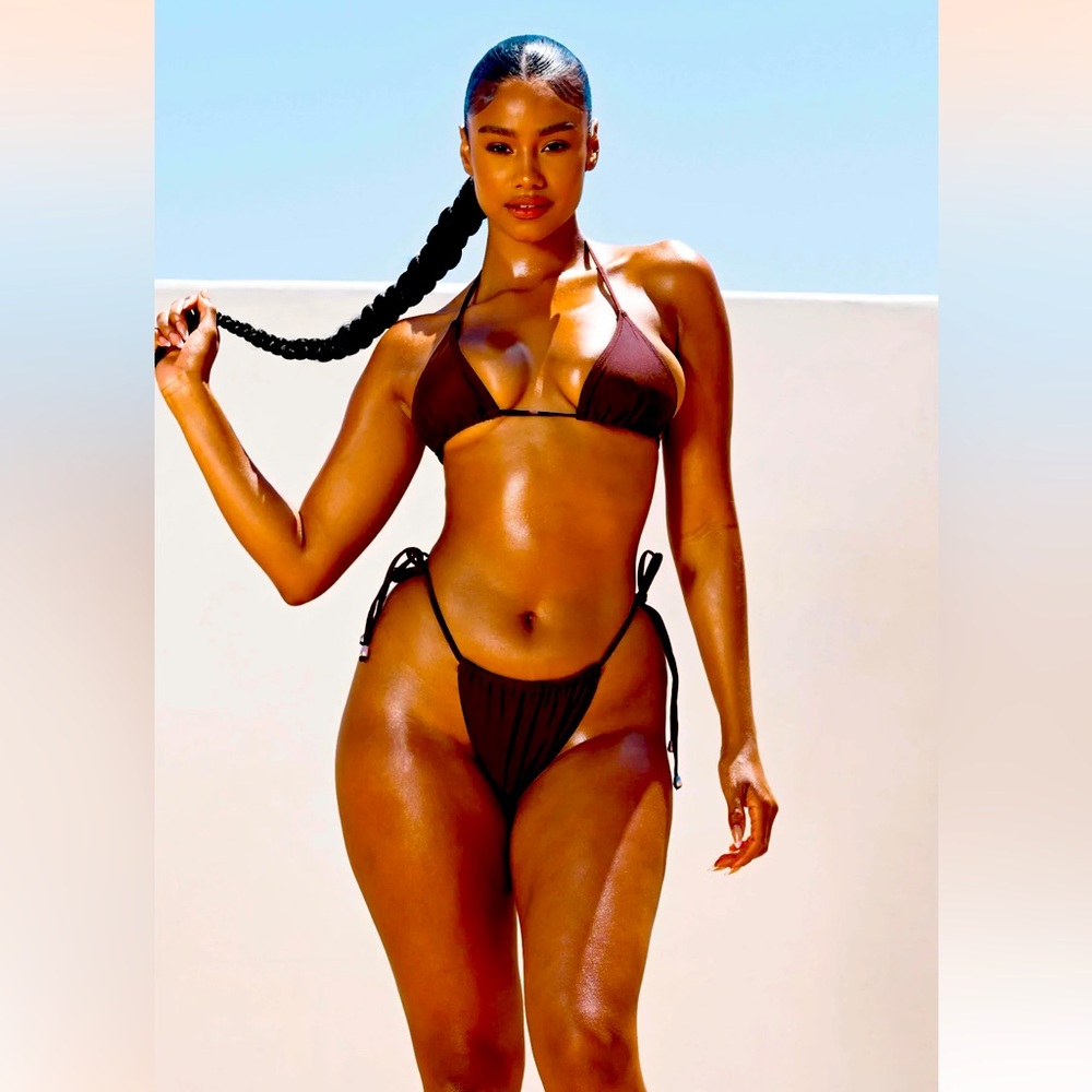Sexy chocolate brown 2pc bikini M **NEW**